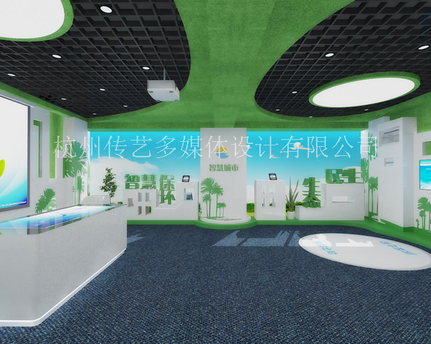 杭州展厅设计 鸿程智慧展厅多媒体设计