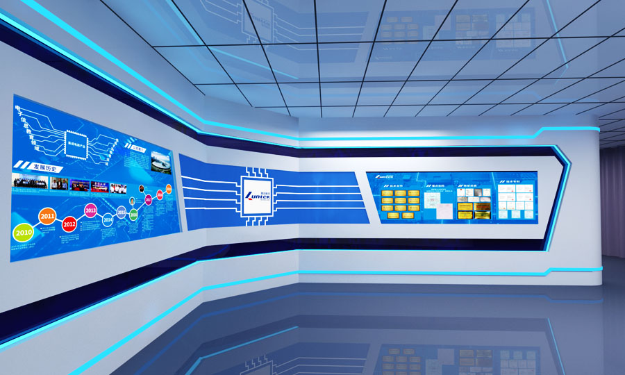 杭州朗迅科技展厅