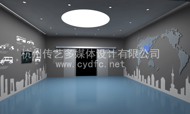 杭州展厅设计 浙江天能能源科技有限公司展厅