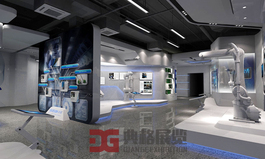 杭州机器人展厅设计