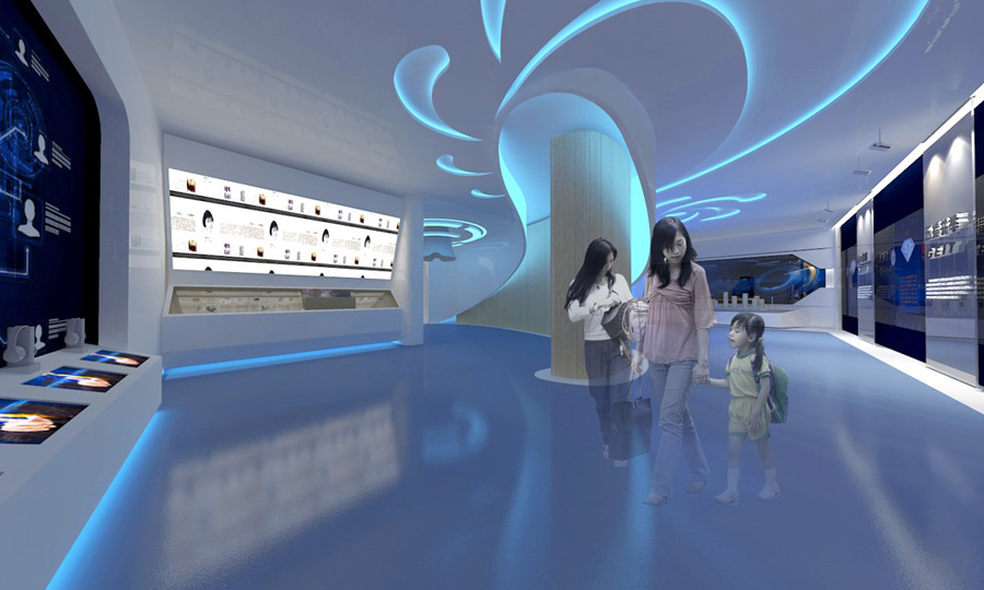 杭州展览设计简述杭州展厅设计对企业拥有的意义